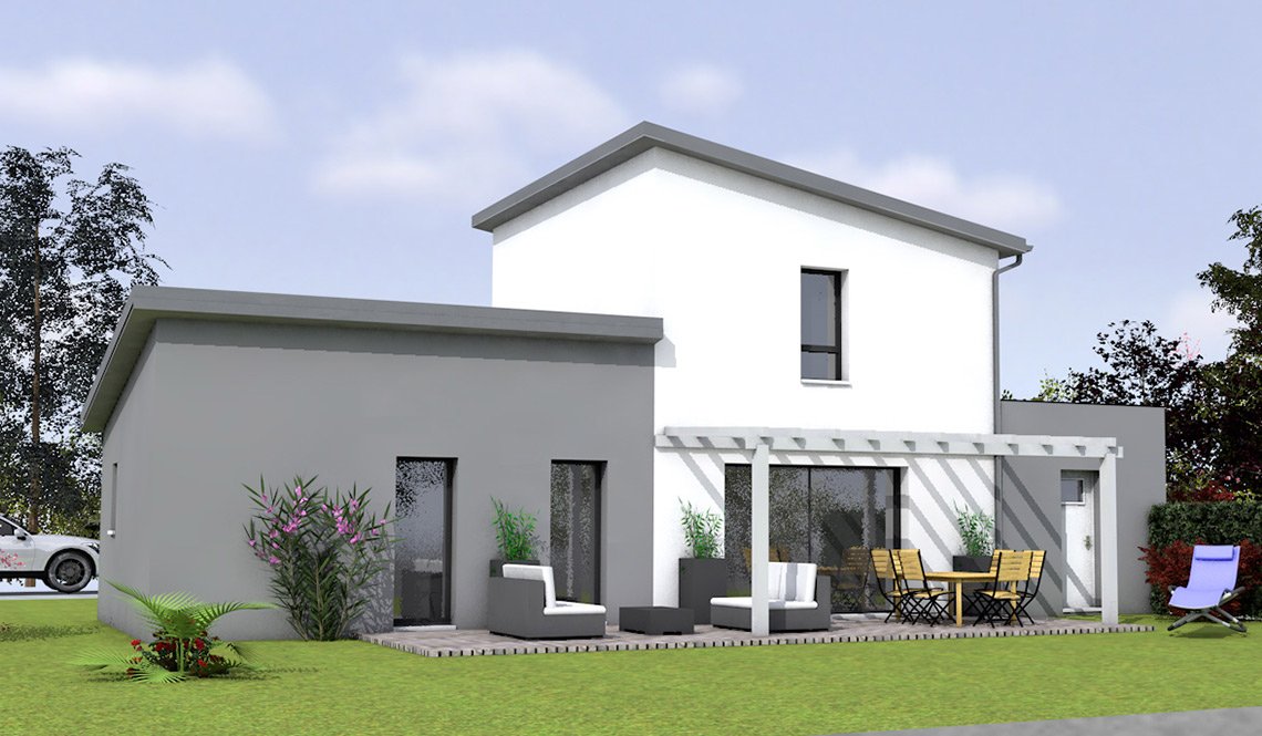 maison design terrasse